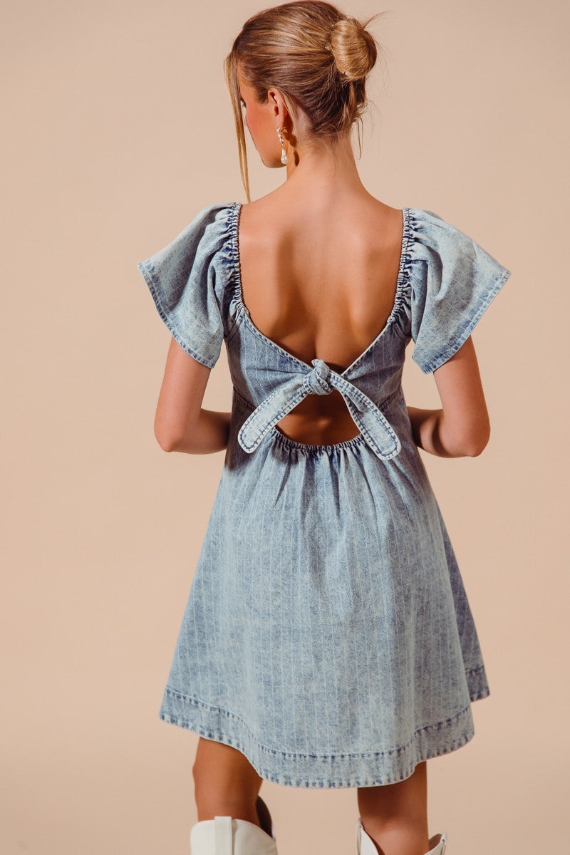 Sophia Denim Dress