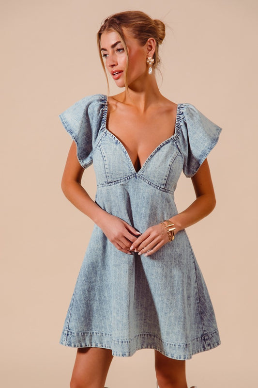 Sophia Denim Dress